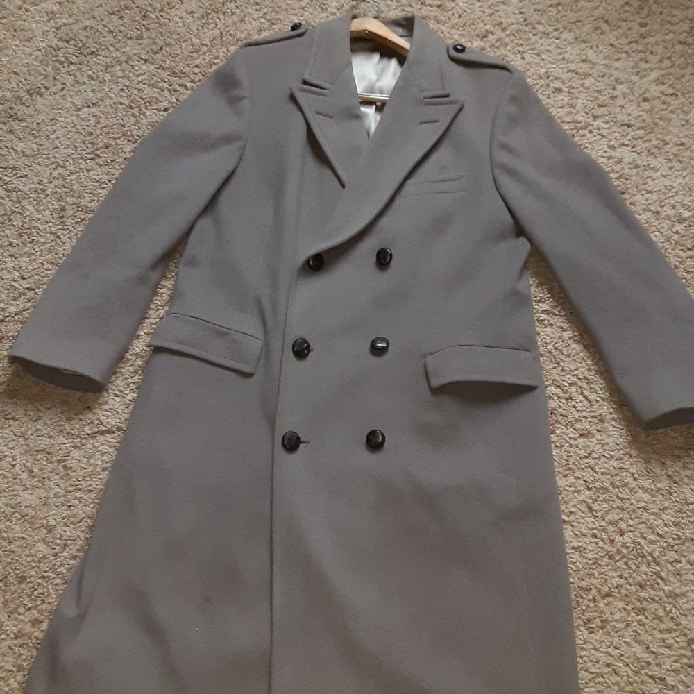Austin Reed, Tall Tan Coat, Large
